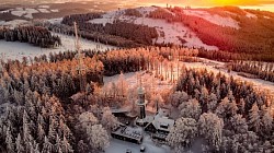Kalter Januar morgen -10ºC im Siegerland